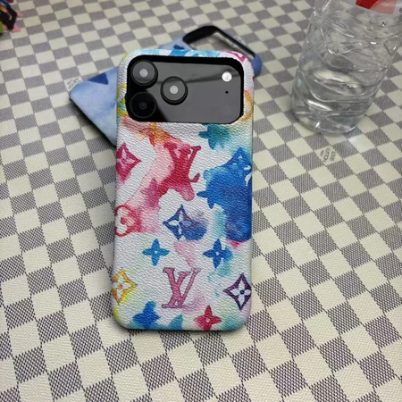 ルイヴィトン スマホケース iPhone17 水彩タイダイ モノグラム レザー