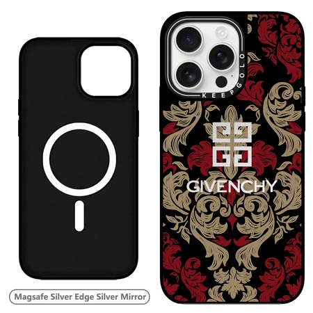 ジバンシィ風 iPhone ケース バロック エンボス 4Gロゴ GIVENCHY 宮廷風