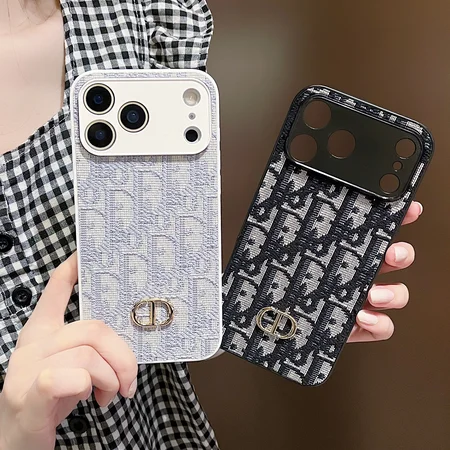 ディオール風 iPhone ケース オブリーク刺繍 CDロゴ 撞色カメラデザイン 高級感 おしゃれ