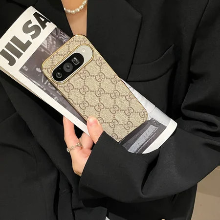 ルイヴィトン風 Google Pixel ケース モノグラム柄 シリコン