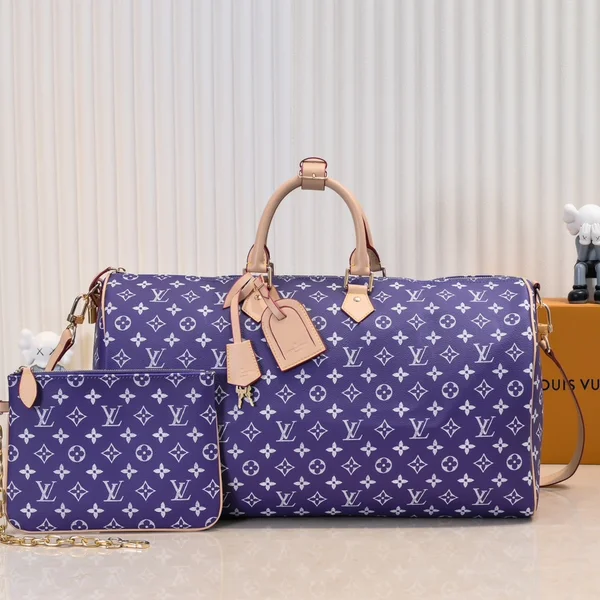 ルイヴィトン Dauphine メッセンジャー 紫 藤色 Monogram 高貴 雅 日本伝統