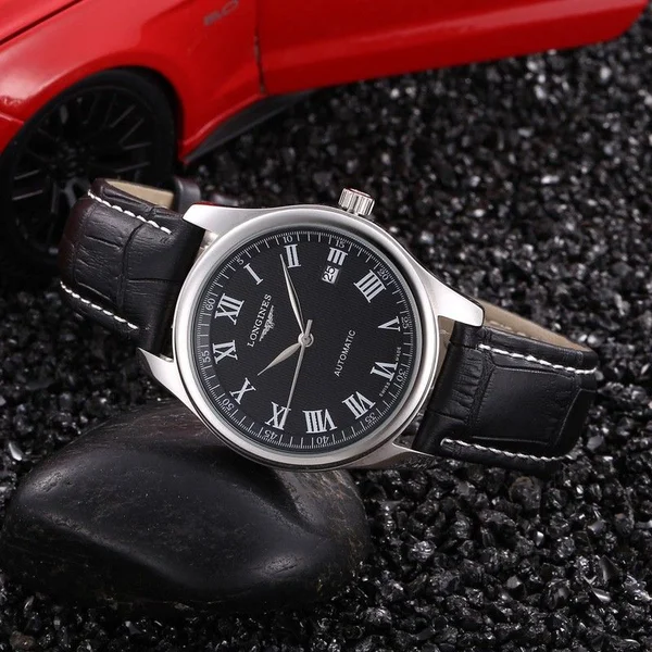 ロンジン LONGINES 尊貴 黒 316精鋼 新入社員 社会人 初めて 憧れ