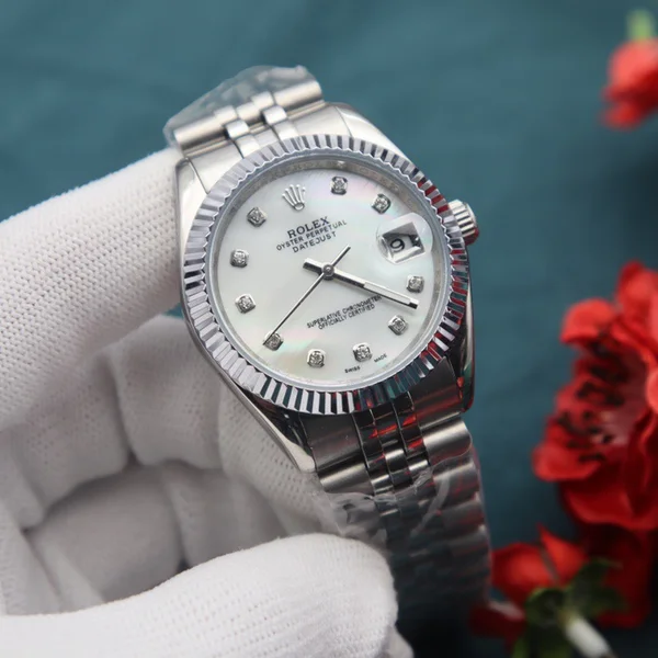 ロレックス ROLEX デイトジャスト 全鋼 青盤 小説家 時間 執筆 哲学