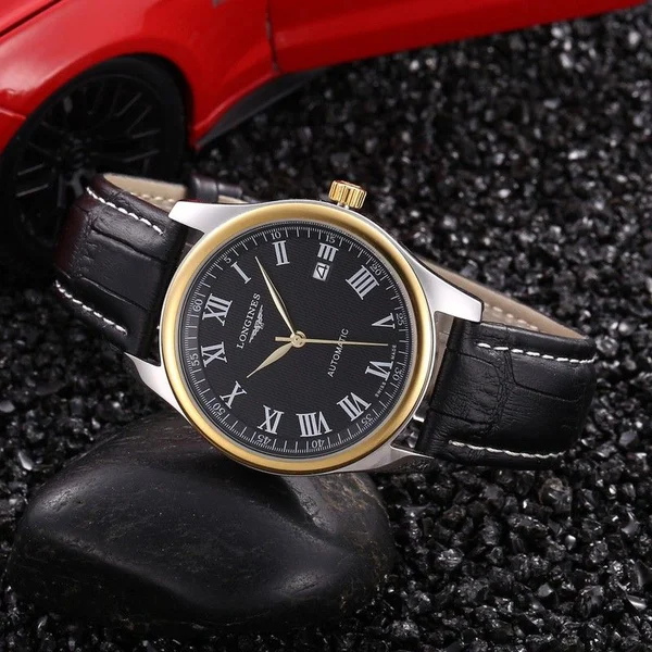 ロンジン LONGINES 尊貴 黒 金 間金 316精鋼 外資系 グローバル 洗練