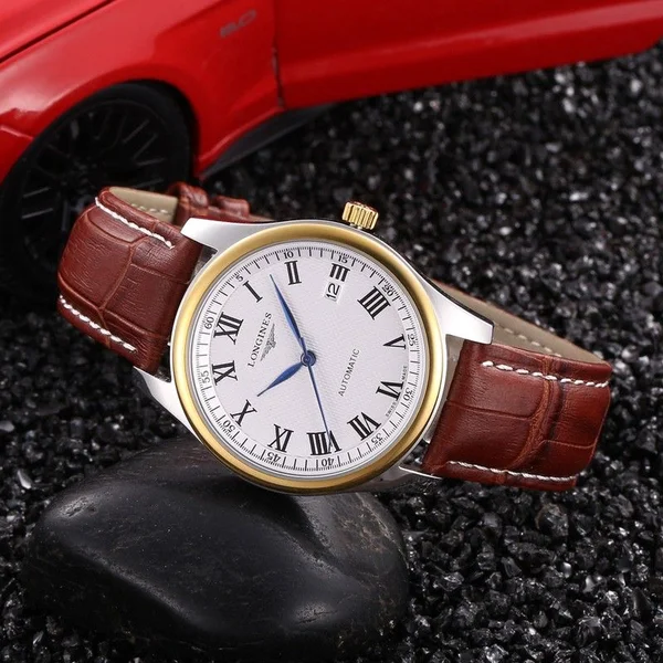 ロンジン LONGINES 尊貴 白 金 間金 青鋼針 エンジニア 精密 技術                                                              