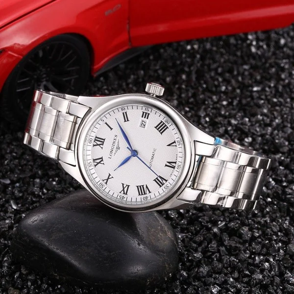 ロンジン LONGINES 尊貴 白 青鋼針 316精鋼帯 投資家 資産価値 ROI