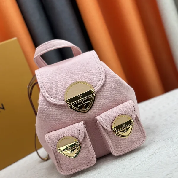 ルイヴィトン Dauphine バックパック Monogram デニム ミニリュック メルヘン ゆめかわいい 原宿